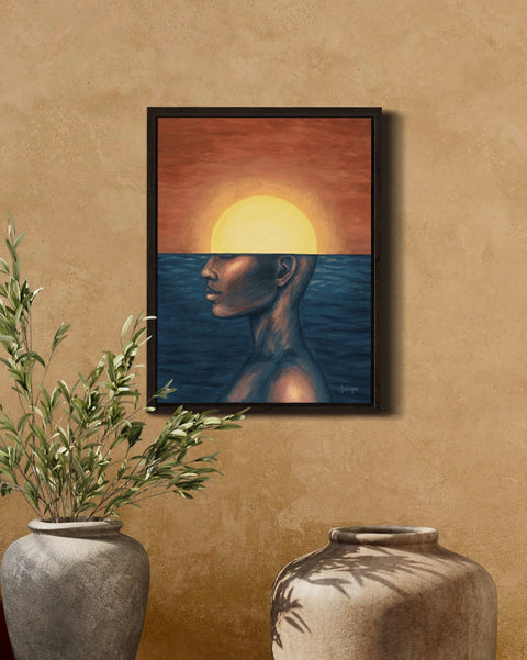 GO DEEP fine art print