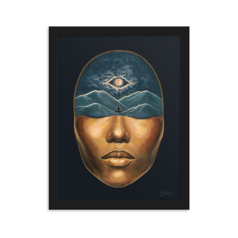 VISION framed fine art print