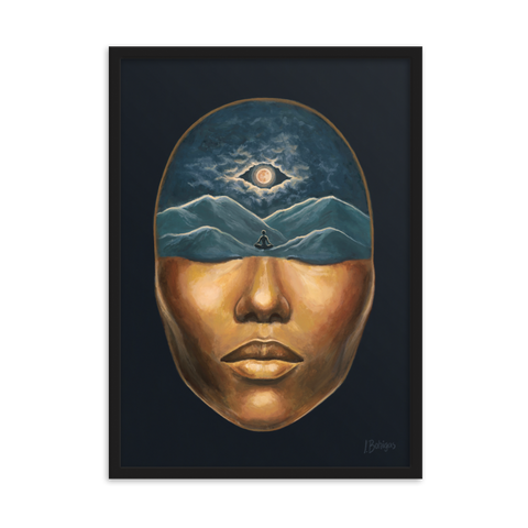 VISION framed fine art print