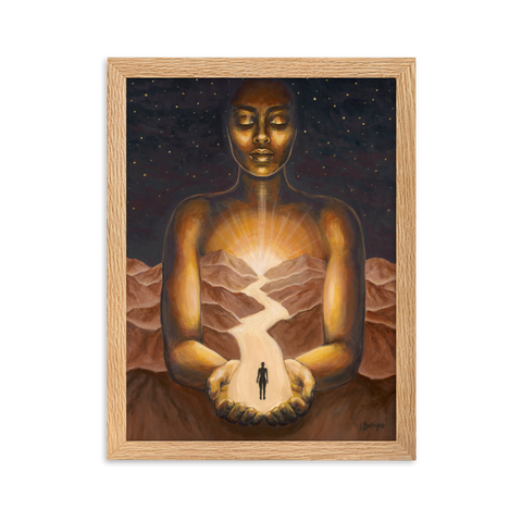 FINDING HOME framed fine art print