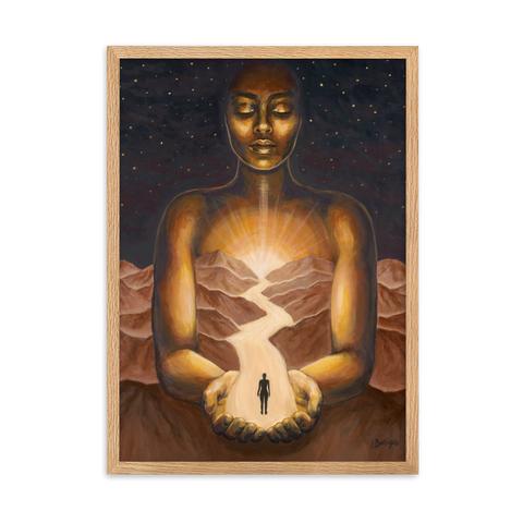 FINDING HOME framed fine art print