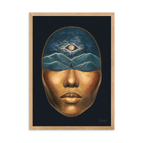 VISION framed fine art print