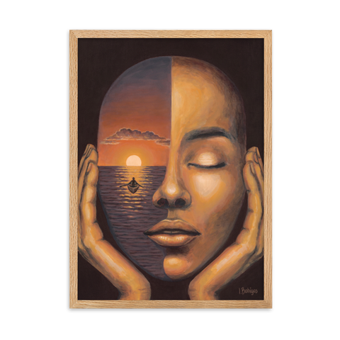 INNER JOURNEY framed fine art print