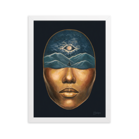 VISION framed fine art print