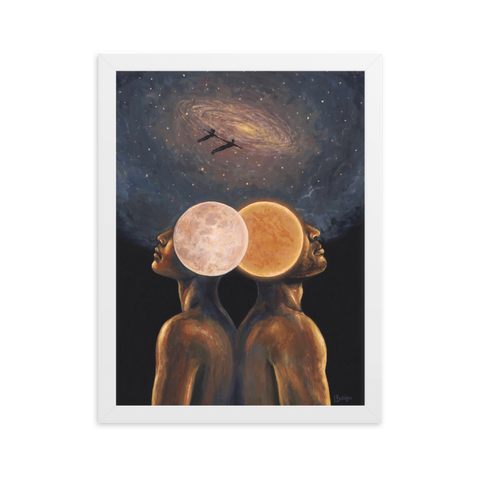 DIVINE UNION framed fine art print