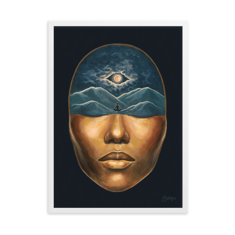 VISION framed fine art print