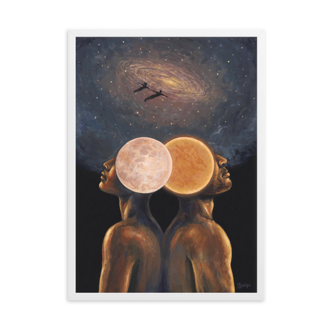 DIVINE UNION framed fine art print